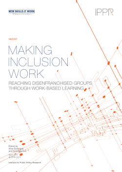 making inclusion work