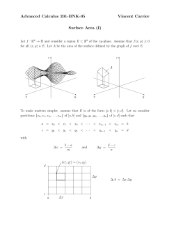 Surface Area - SLC Home Page
