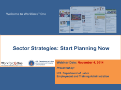 Sector Strategies