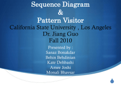 Requirement Sequence Diagram - California State University, Los