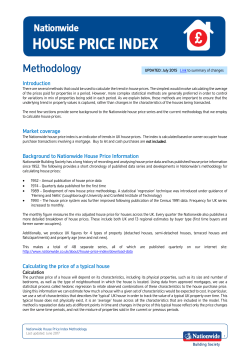 Methodology - Nationwide