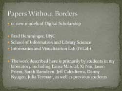 Digital Scholarship