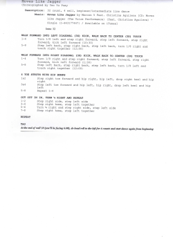 Moves Like Jagger - Rock Back Dancers