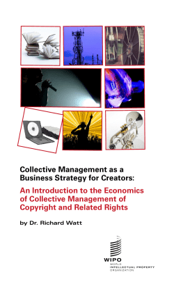 Collective Management as a Business Strategy for Creators