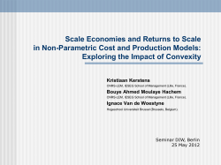 Nonparametric Technologies and Cost Functions: How
