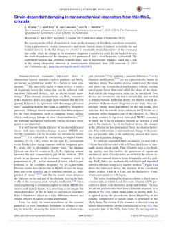 Strain-dependent damping in nanomechanical resonators from thin
