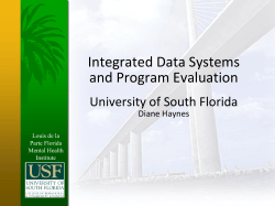 Evaluation of Medicaid Funded Out-Of-Home Alternatives FY05-06