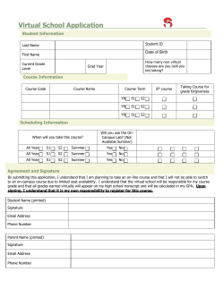 Seminole County Virtual School (SCVS) is designed for students