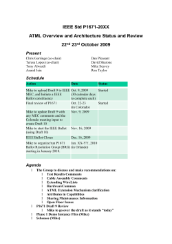 ATML Minutes 1671 draft review - Working Group