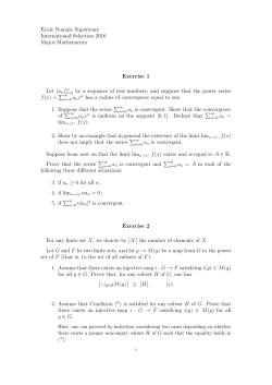 (an)&infin; n=0 be a sequence of real number