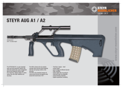 steyr aug a1 / a2 - Steyr Mannlicher