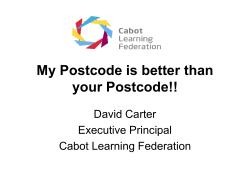 Developing a Federation Around Learning and