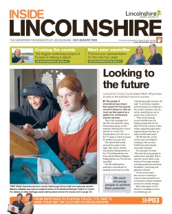 3184 lcc 6 cover.indd - Lincolnshire County Council