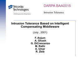 A Comprehensive Approach for Intrusion