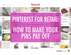 Pinterest for Retail: How to Make Your Pins Pay Off