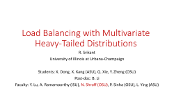 Load Balancing with Multivariate Heavy-Tailed