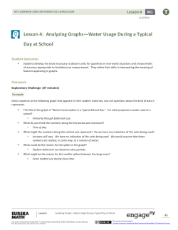 Algebra I Module 1, Topic A, Lesson 4: Teacher Version