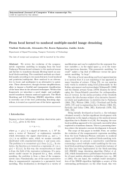 From local kernel to nonlocal multiple