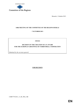 Pt_08)_Decision on the creation of an award for the European