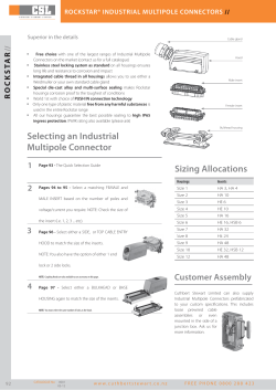 Heavy Duty Connectors