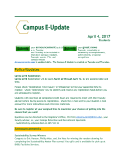 April 4, 2017 - Black Hills State University