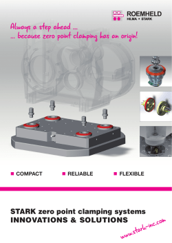 STARK zero point clamping systems
