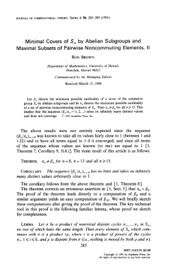 Minimal Covers of S, by Abelian Subgroups and