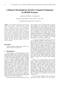 3. Proposed Threshold Calculation Approach