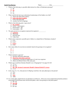 Unit 8 Test Review Name ___________Key________________