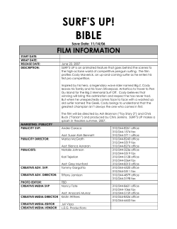 UPDATED Surf`s Up! Bible 11-16