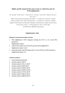 Highly specific unnatural base pair system as a third base pair for