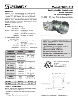 FSDR-511 - Greenheck