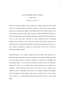 Sets as mereological tropes
