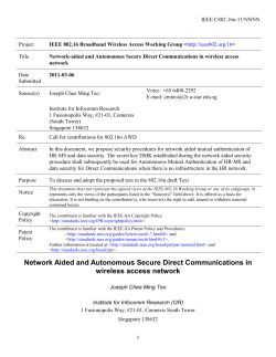 2.1 Network Aided Mutual Authentication of HR