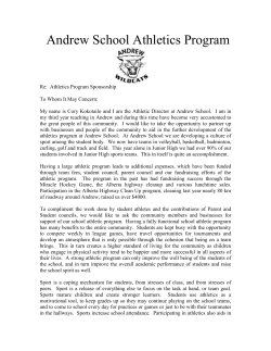 Andrew School Athletics Program