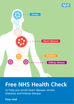 Free NHS Health Check