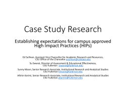 Case Study Model