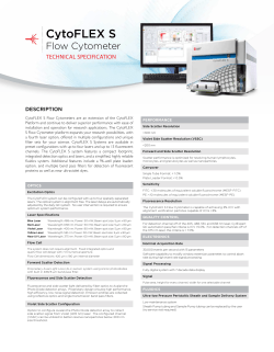 CytoFLEX S - Beckman Coulter