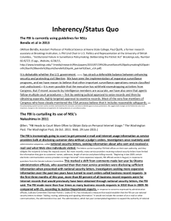 Links to Neg Args - UMKC Summer Debate Institute