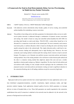 Performance Evaluation of Resource Allocation Policies for EDF