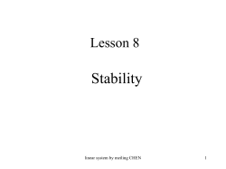 Stability