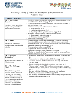 Chapter By Chapter Overview