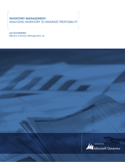 Inventory Management