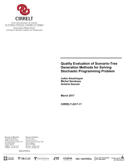 Quality Evaluation of Scenario-Tree Generation Methods