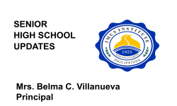 Senior High School - Slideshare