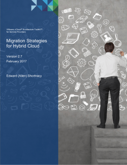 Migration Strategies for Hybrid Cloud