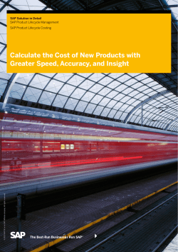 Calculate the Cost of New Products with Greater Speed
