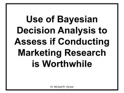 Determining When to Conduct Marketing Research