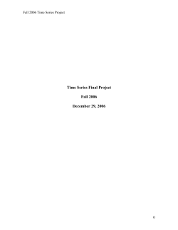 Time Series Final Project - Neas