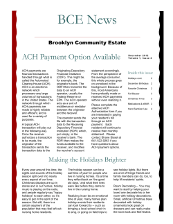 to view Brooklyn Community Estate`s newsletter.